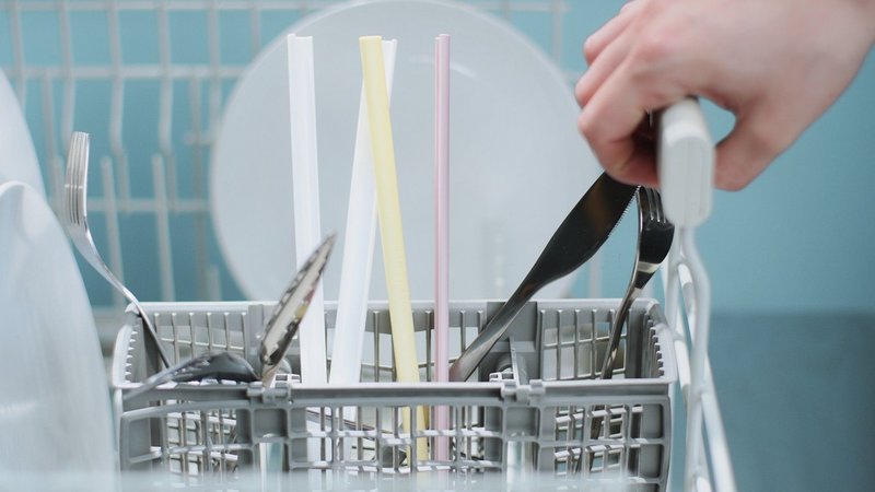 SLIDER STRAW Trinkhalm assortiert 4 Stück 21.5 cm 
