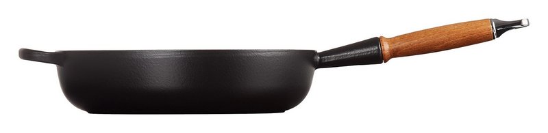 LE CREUSET Sauteuse schwarz 28 cm 