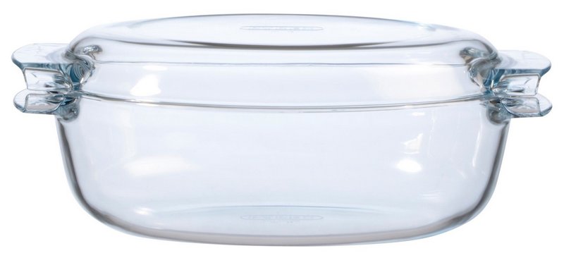 PYREX Kasserolle mit Deckel rund 2.8 l 