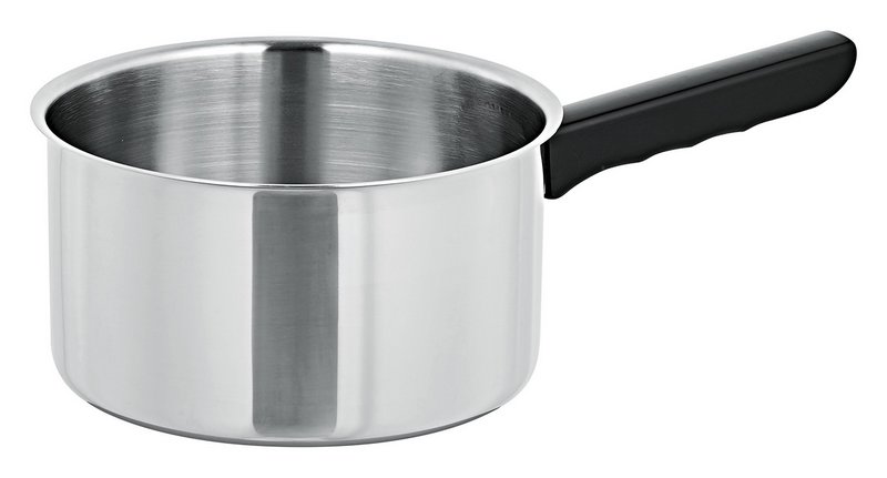NOSER Stielkasserolle schwarz Inox 4.5 Liter ø 22 cm 