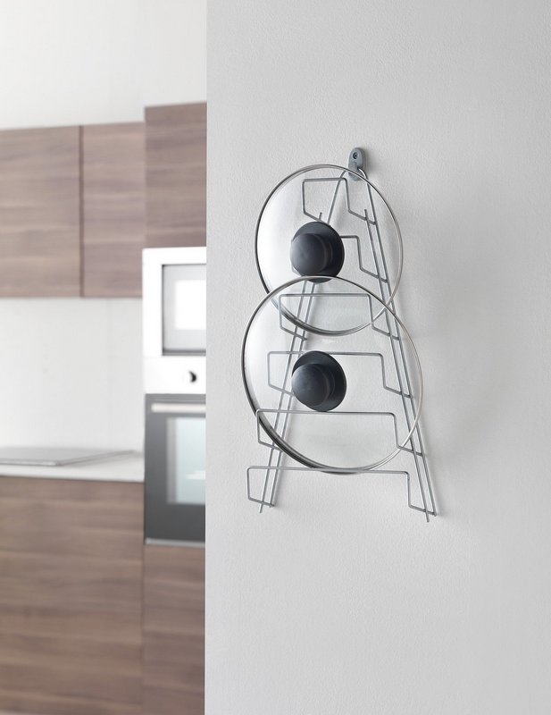 METALTEX Deckelhalter für 6 Deckel Lido Wand 