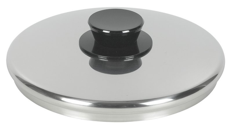 NOSER Deckel Inox schwarz ø 14 cm 