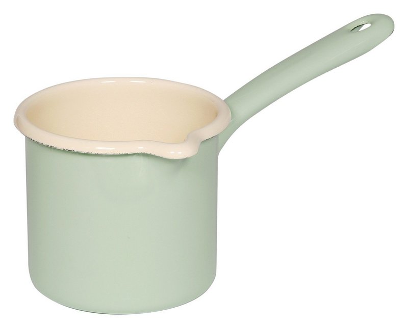 RIESS Schnabeltopf mit Stiel Pastell grün 0.75 l 
