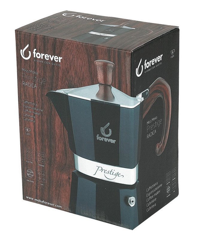 FOREVER Kaffeezubereiter Radica Prestige 6 Tassen 