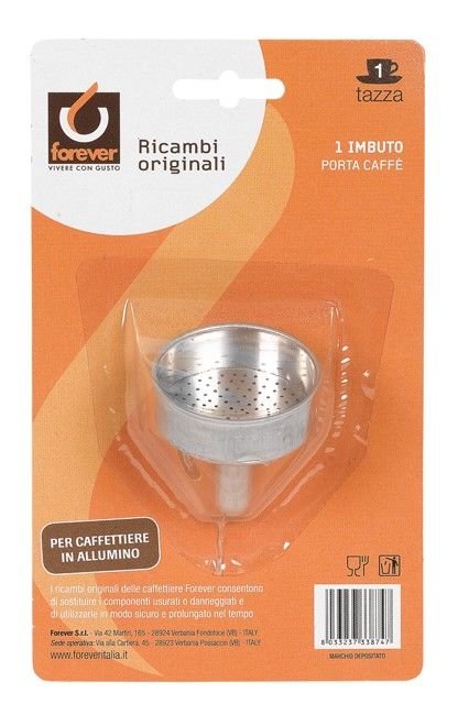 FOREVER Trichter Aluminium 1 Tasse 