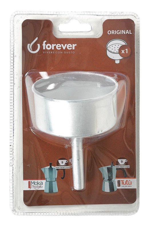 FOREVER Trichter Aluminium 9 Tassen 