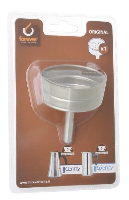 FOREVER Trichter Inox 6 Tassen 