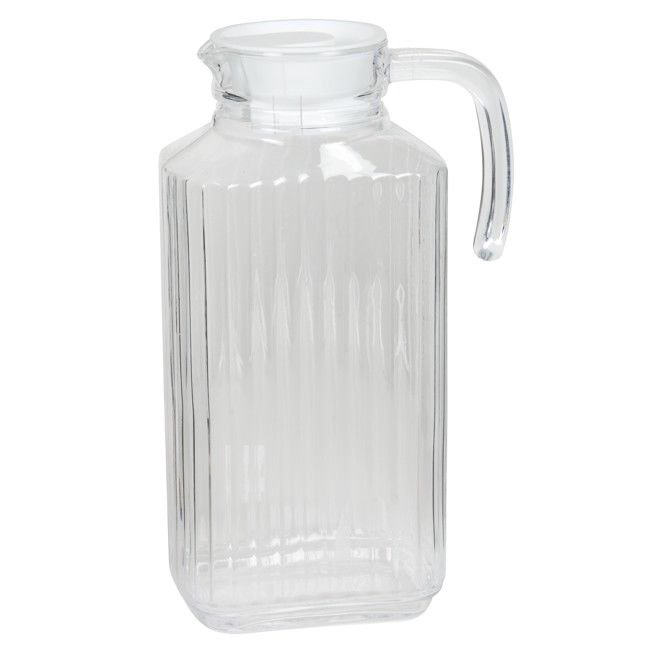 ARCOROC Glaskrug mit Deckel Quadro 1.7 l 