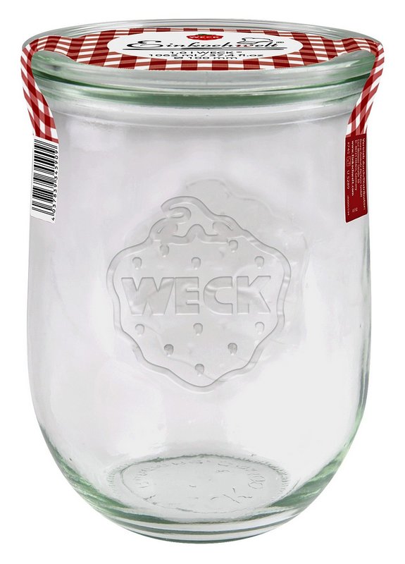 WECK Einmachglas Tulpenfrom mit Glasdeckel 1062 ml 