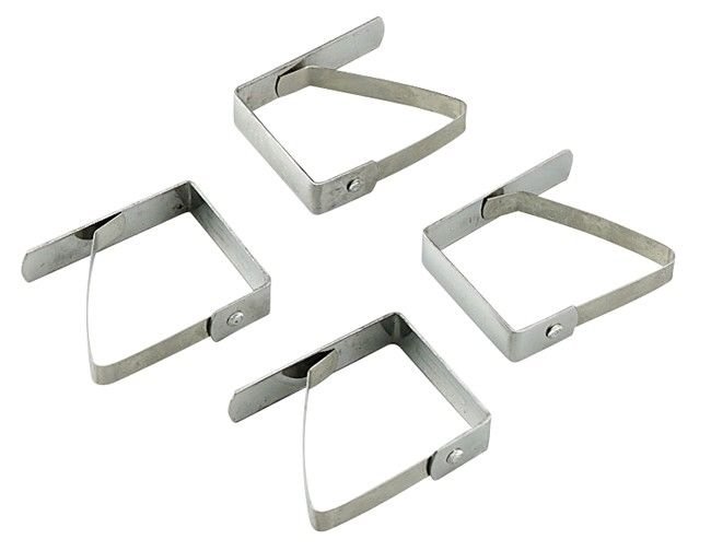 EVA Tischtuchklammern Inox 4 Stück 