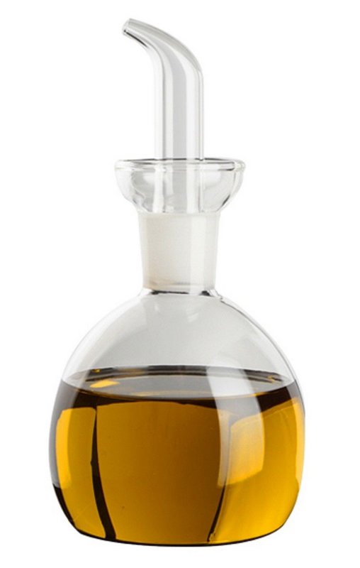 EVA Ölflasche Glas rund 500 ml 