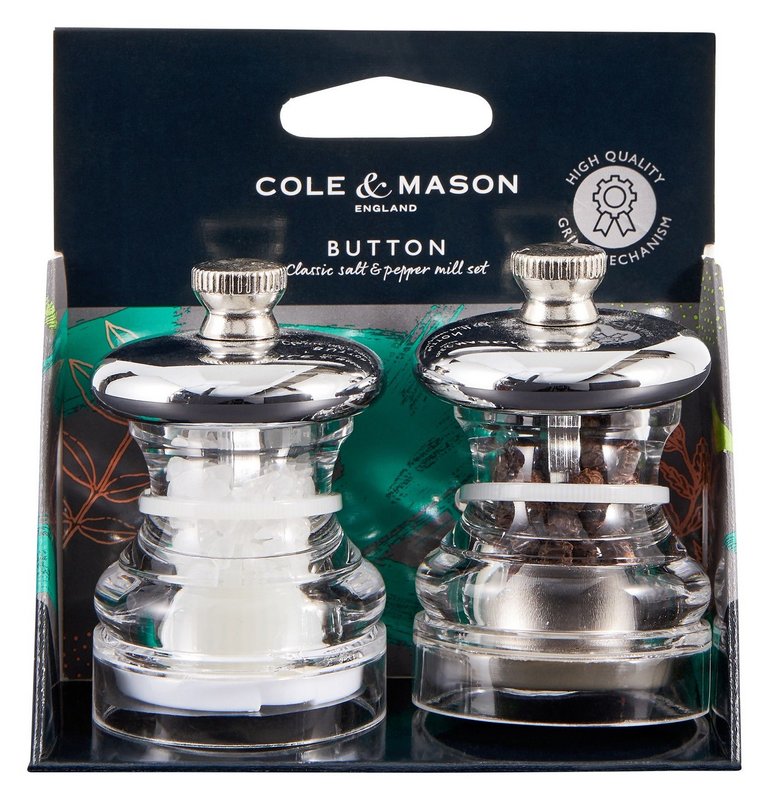 COLE MASON Gewürzmühlenset 