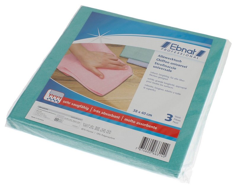 EBNAT Allzwecktuch 3 Stück 40x38cm 
