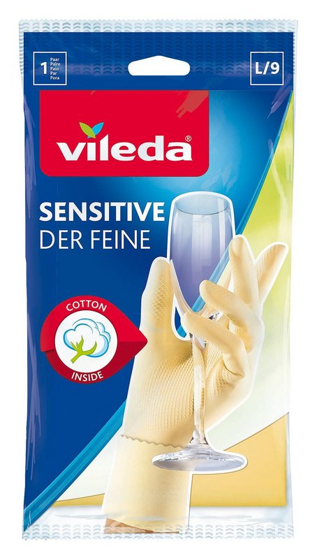 VILEDA Haushaltshandschuh Der Feine L 