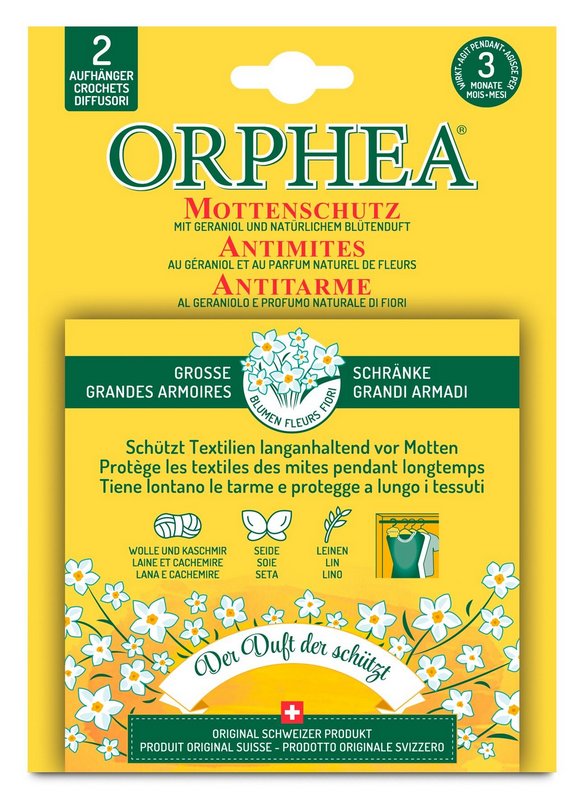 ORPHEA Mottenschutz Blütenduft 