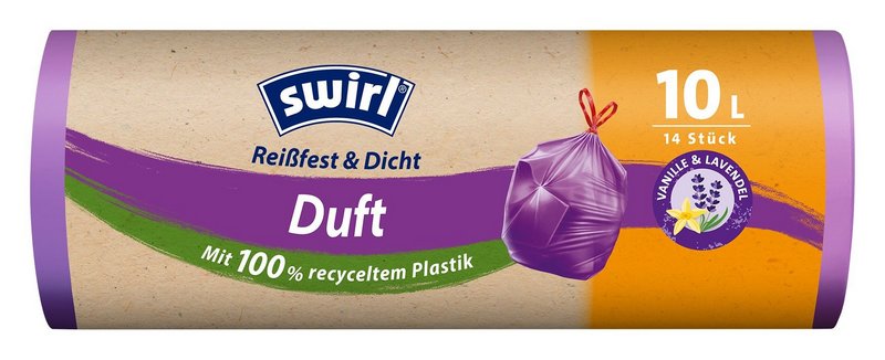 SWIRL Abfallsäcke Vanille Lavendel 10 