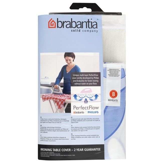 BRABANTIA Bügeltischbezug B Bubbles Perfect Flow 