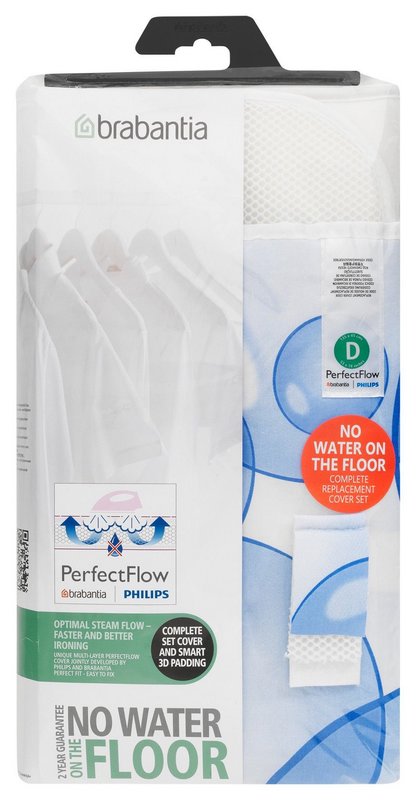 BRABANTIA Bügeltischbezug D Bubbles Perfect Flow 