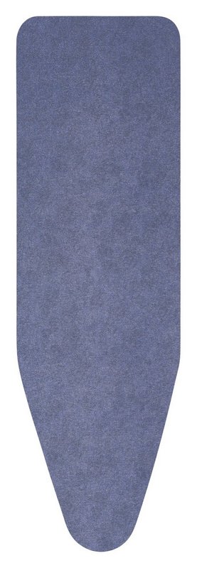 BRABANTIA Bügeltischbezug B Denim Blue mit Unterlage Molton 