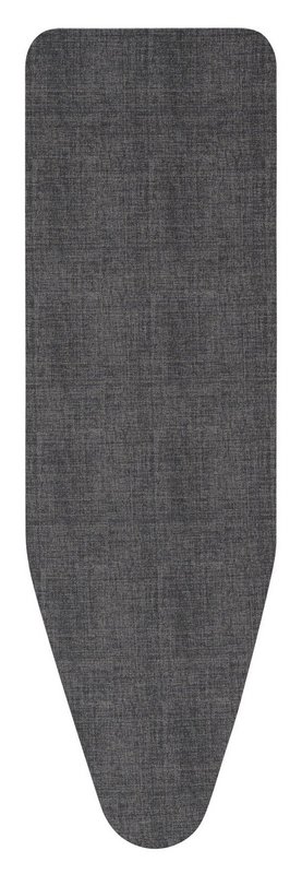 BRABANTIA Bügeltischbezug B Denim Black mit Unterlage Molton 