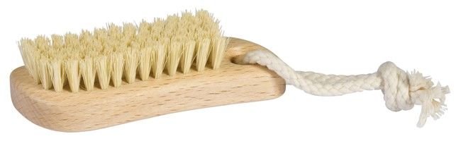 REDECKER Nagelbürste Buche S-Form Fibreborsten 10.5 cm 