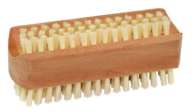 REDECKER Nagelbürste Birnbaum Wildschweinborsten 9.5x3.5 cm 