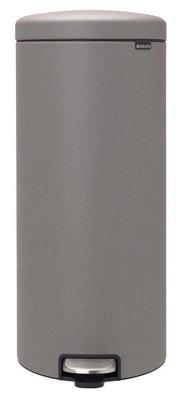 BRABANTIA Treteimer NewIcon mineral concret grey 30 l 