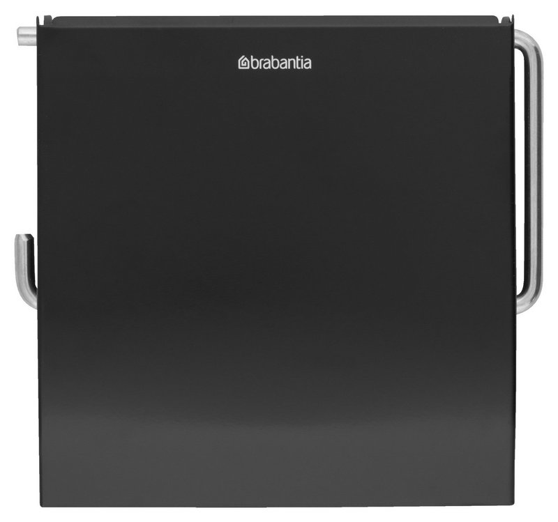 BRABANTIA WC Papierhalter ReNew matt black 