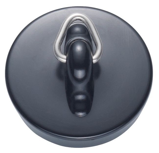 DIAQUA Badewannenstopfen schwarz 40.5mm 