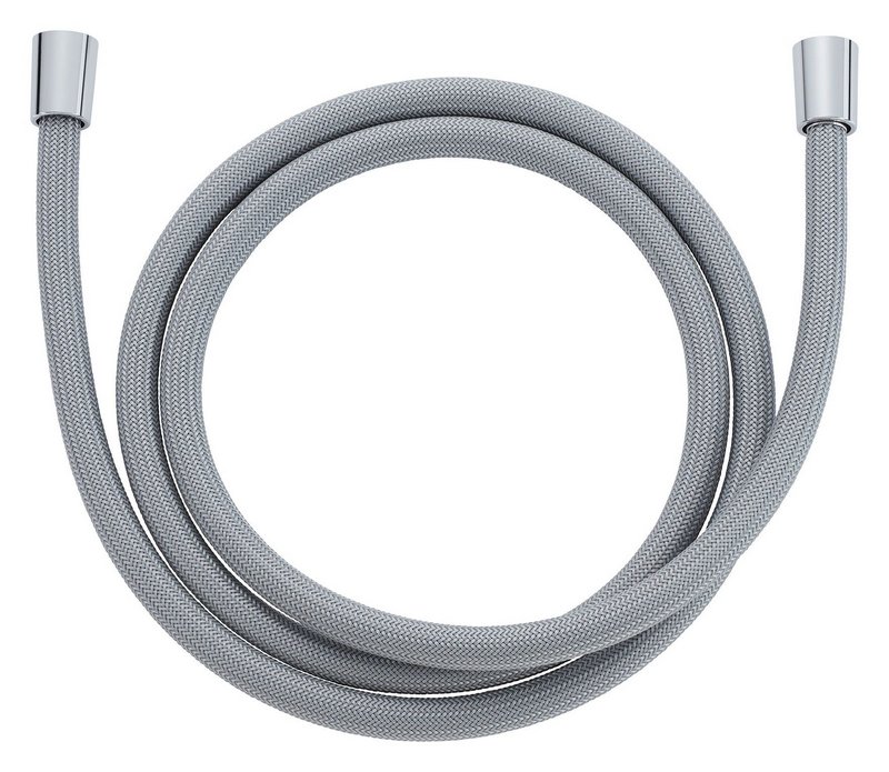 DIAQUA Brauseschlauch Chromalux Zero silver grey 