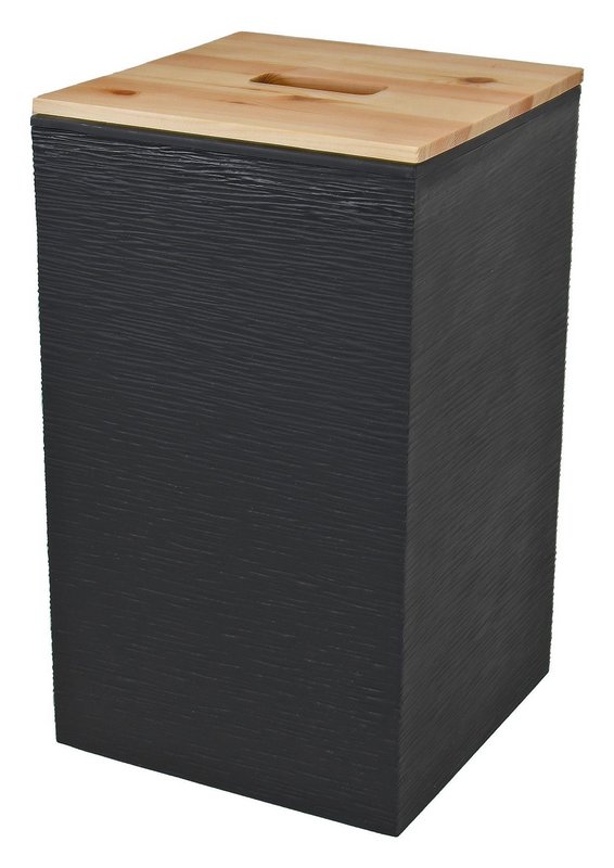 EDA Pellets Behälter schwarz 36 Liter 20 kg 