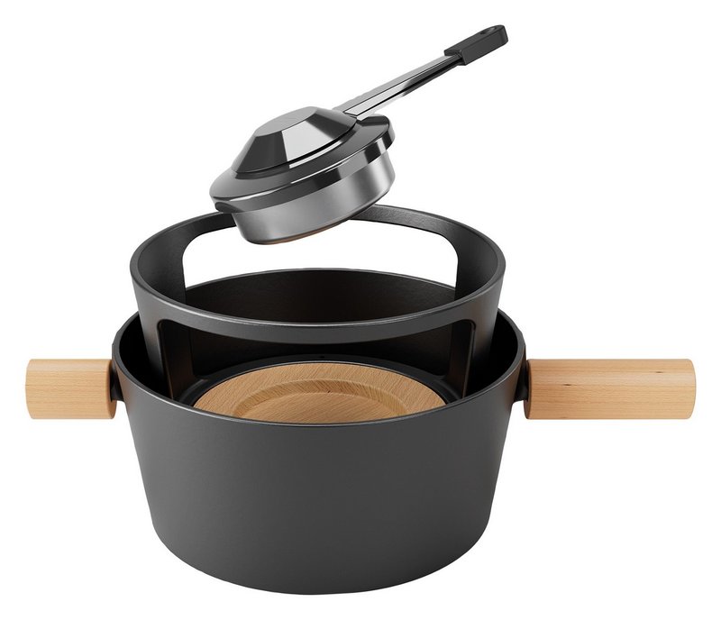 STÖCKLI Fonduegarnitur Titlis Big 21cm 