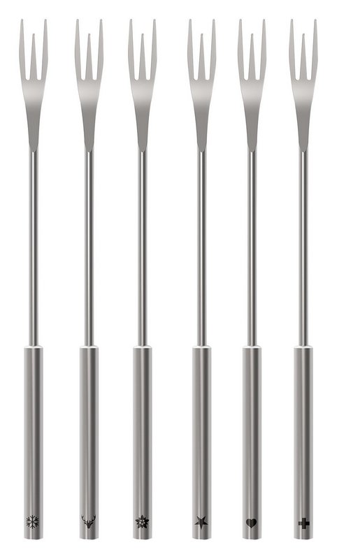 KISAG Fonduegabeln 2in1 Inox 