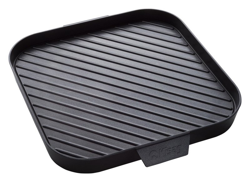 KISAG Grillplatte Quadro zu Longfire 25x25x3 cm Antihaft 