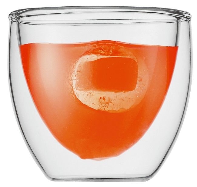 BODUM Trinkglas Pavina doppelwandig 0.08 l 