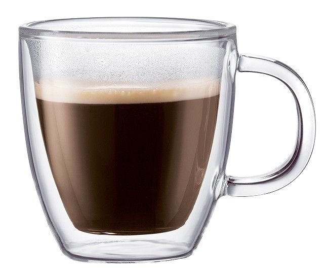 BODUM Trinkglas Bistro doppelwandig 2 Stück 0.15 l 