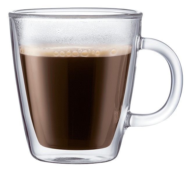 BODUM Trinkglas Bistro doppelwandig 2 Stück 0.3 l 