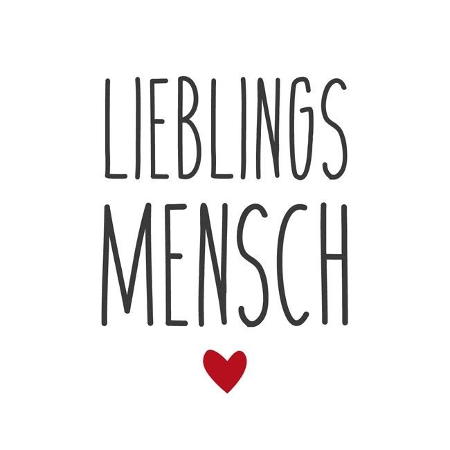 PPD Servietten Lieblingsmensch 