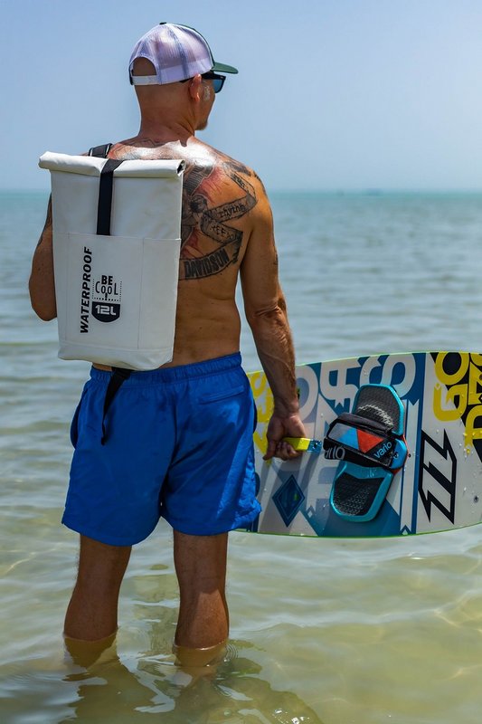 BE COOL Kühltsche Rucksack Tube weiss 12 l 