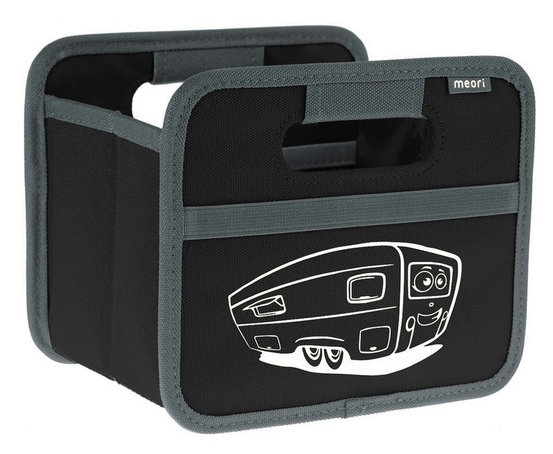 MEORI Faltbox Mini Wohnwagen lava black 