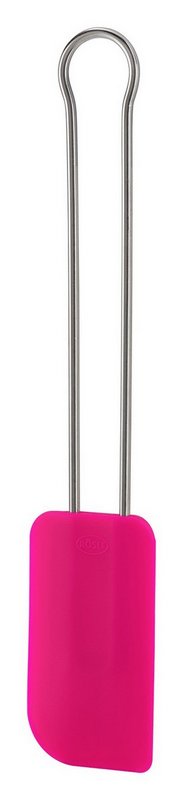 RÖSLE Teigschaber Silikon pink breit 26 cm 