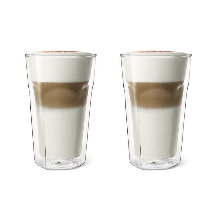 LEOPOLD Latte Macchiatoglas doppelwandig 2 Stück 
