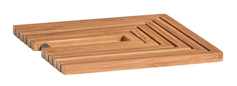 ZELLER Topfuntersatz Bamboo 19x19 cm 