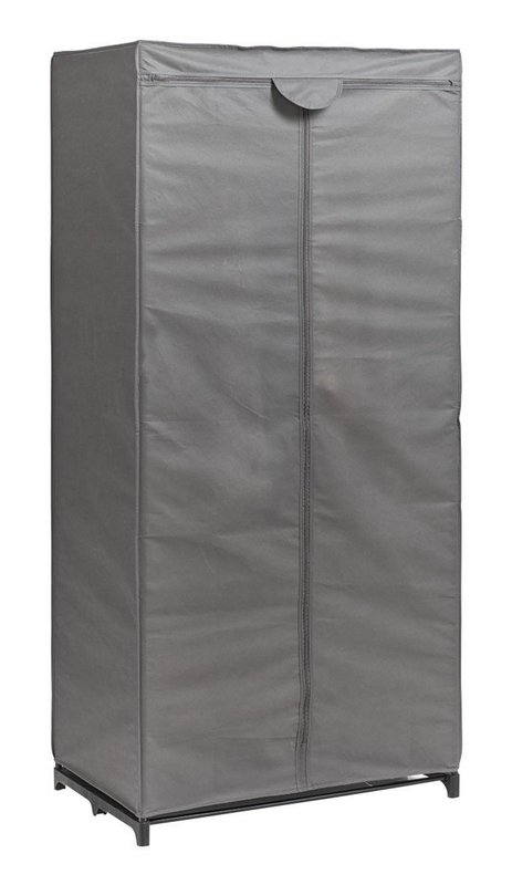 ZELLER Kleiderschrank grau 