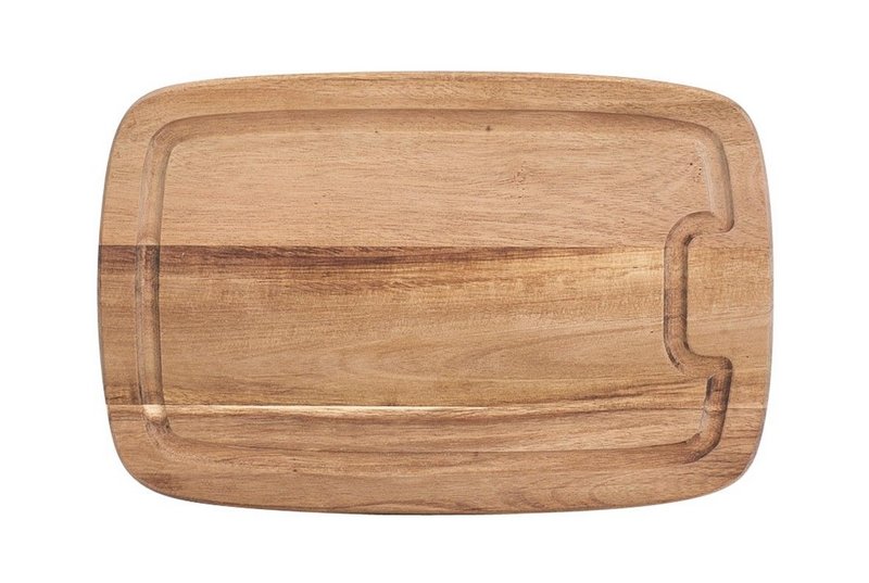 ZELLER Schneidbrett Akazia mit Saftrille 