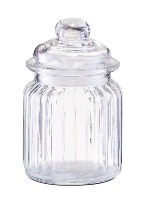 ZELLER Vorratsglas mit Deckel Nostalgie 250 ml 