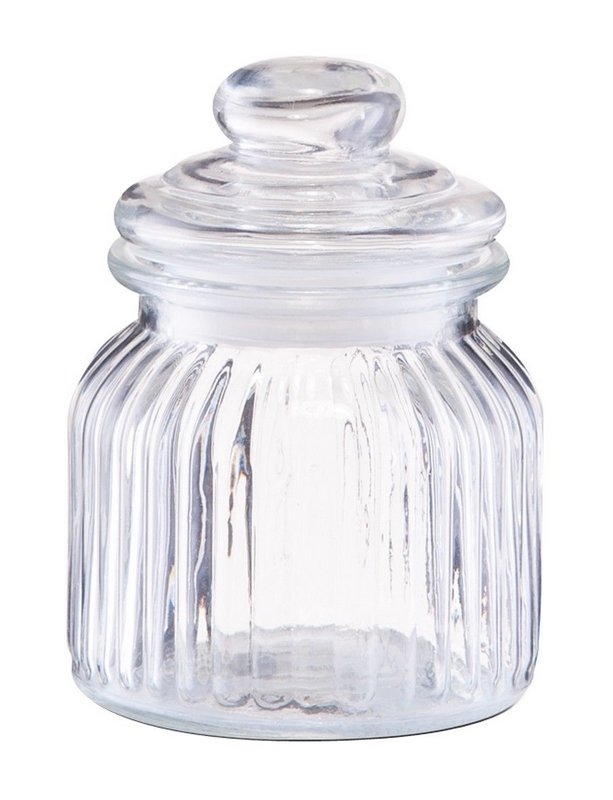 ZELLER Vorratsglas mit Deckel Nostalgie 600 ml 