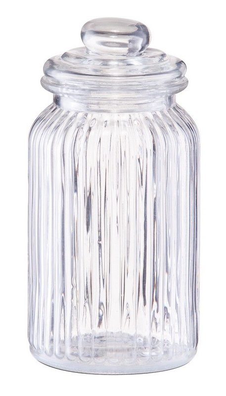ZELLER Vorratsglas mit Deckel Nostalgie 1200 ml 