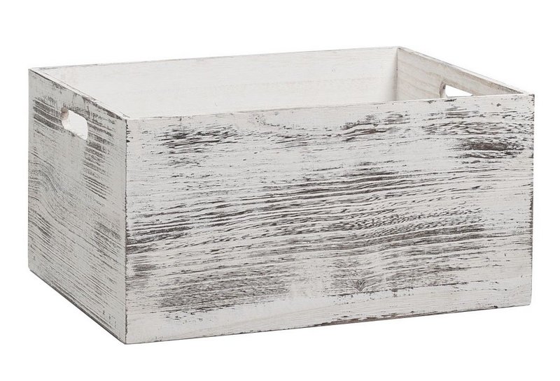 ZELLER Allzweckkiste Rustic weiss 