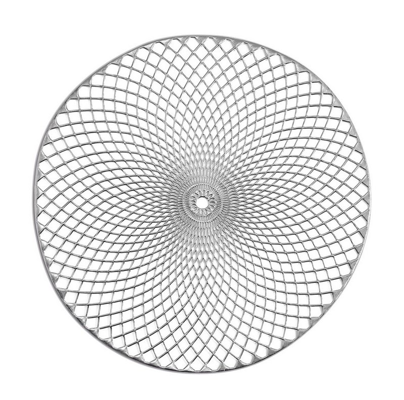 ZELLER Tischset Mandala PVC silber 